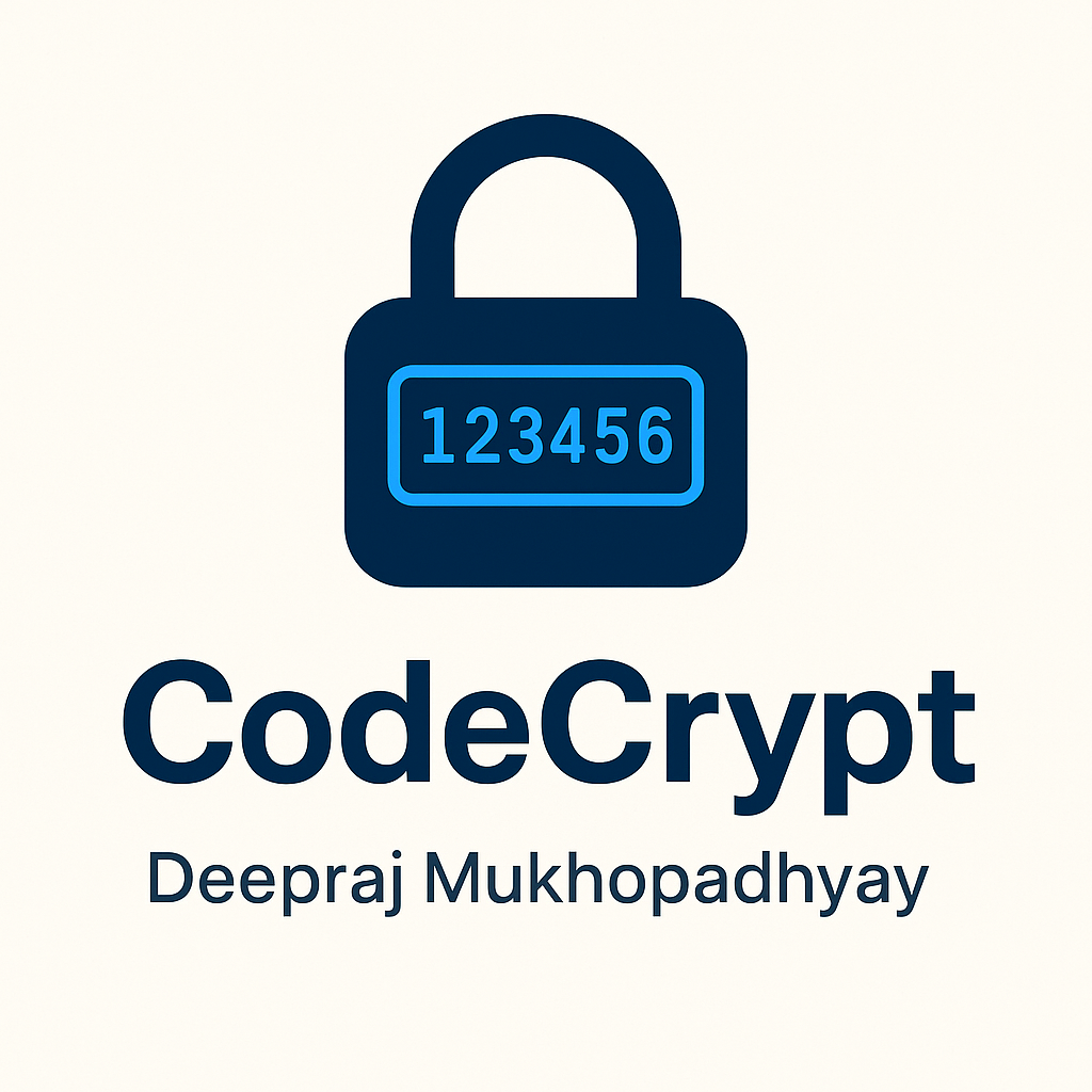 Code-Crypt by Deepraj logo